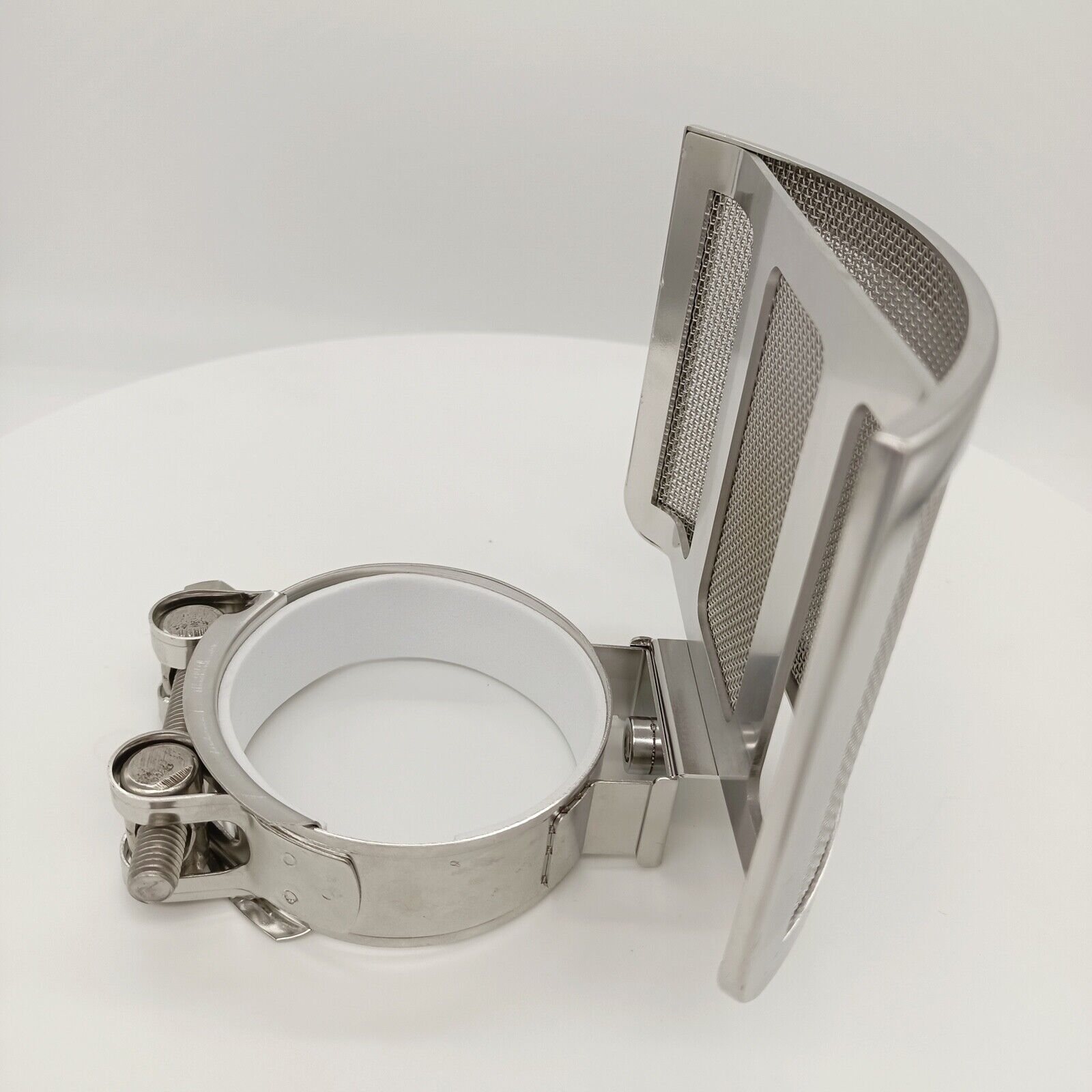 !! SALE !! SPITSCREEN Metal Abbey road vintage styled curved pop shield filter - Image 3